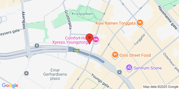 Map displaying event location