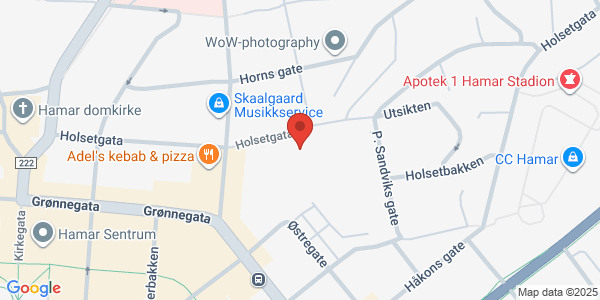 Map displaying event location