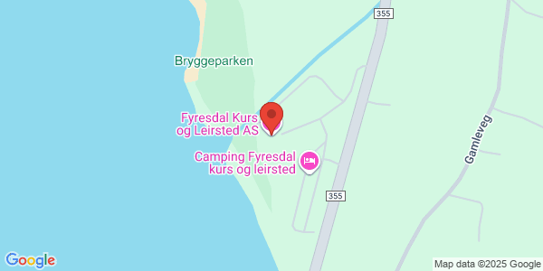 Map displaying event location