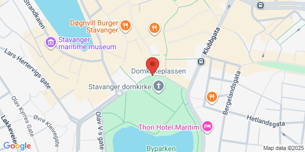 Map displaying event location