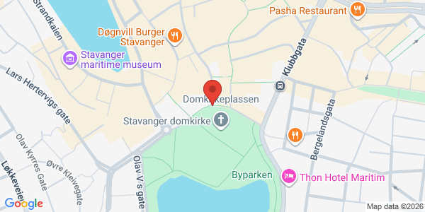 Map displaying event location