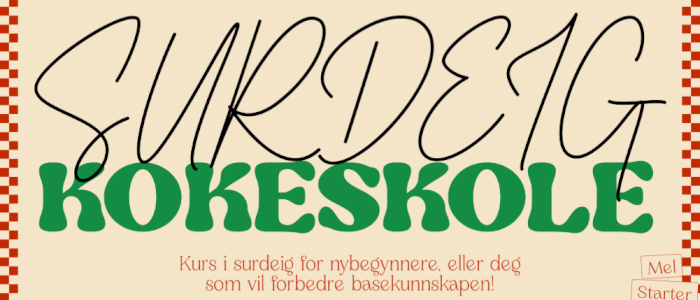 Surdeigkurs med Robert 💚 Gårdskokkens kokeskole