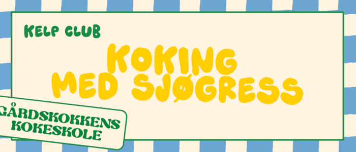 Sjøgress med KELP CLUB 🌊🤿 Gårdskokkens kokeskole