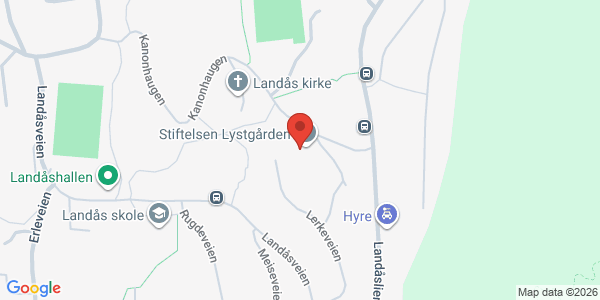 Kart som viser hvor arrangementet foregår