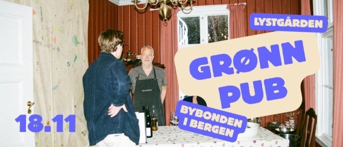 Grønn Pub: Erfaringsdeling 🌱 Bybonden i Bergen