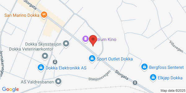 Map displaying event location