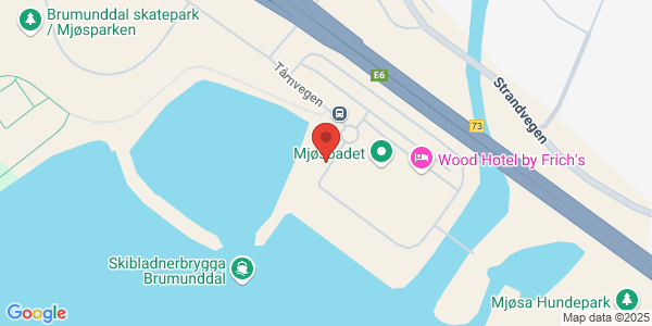 Map displaying event location