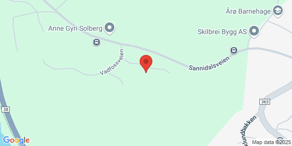 Map displaying event location