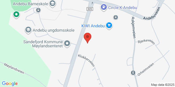Map displaying event location