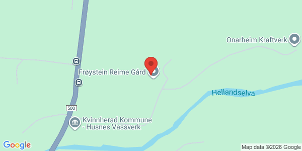 Map displaying event location