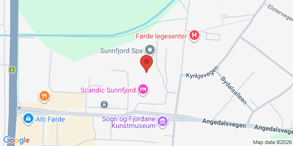 Map displaying event location