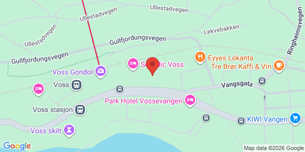 Map displaying event location