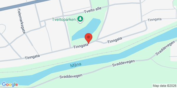 Map displaying event location