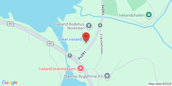 Map displaying event location