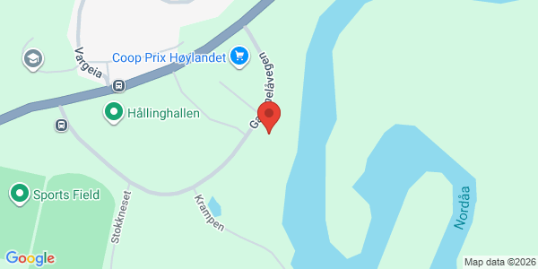 Kart som viser hvor arrangementet foregår