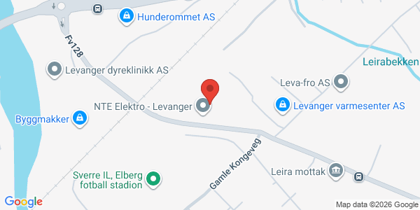 Kart som viser hvor arrangementet foregår