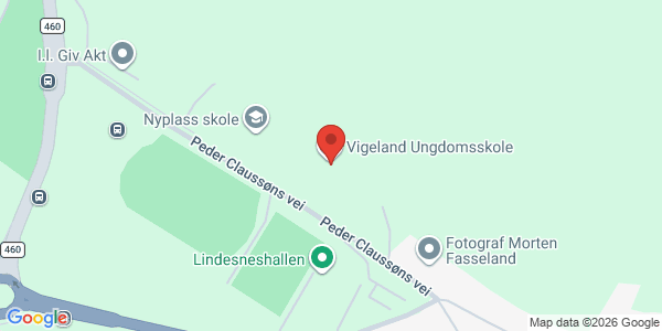 Kart som viser hvor arrangementet foregår