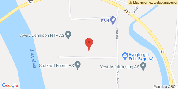 Map displaying event location