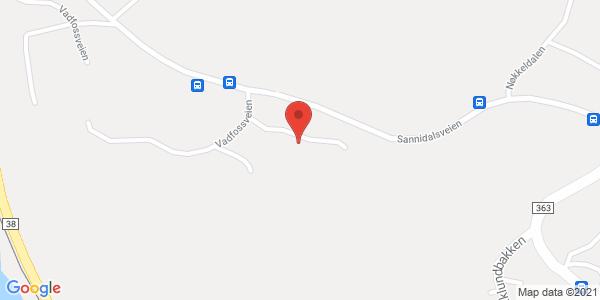 Map displaying event location