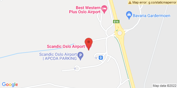 Map displaying event location