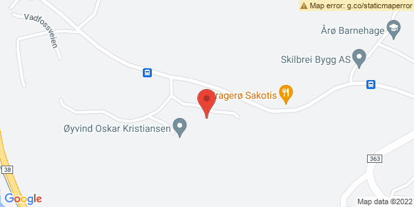 Map displaying event location