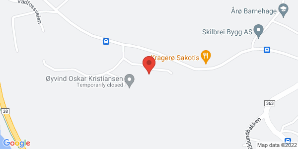 Map displaying event location