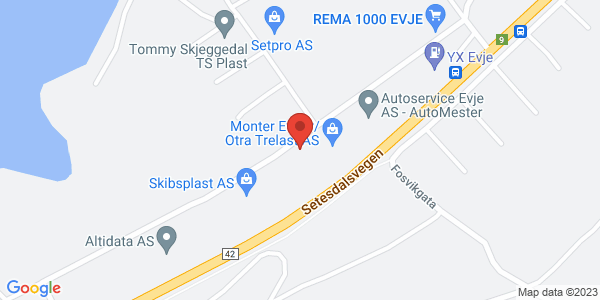 Map displaying event location