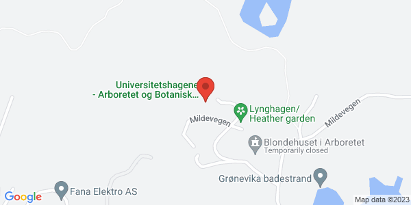 Map displaying event location