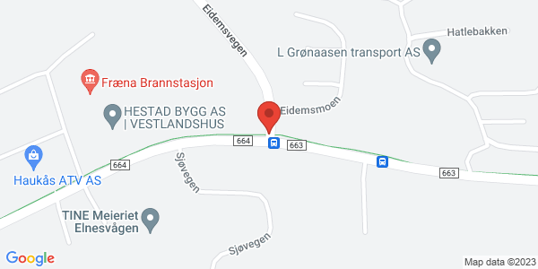 Map displaying event location