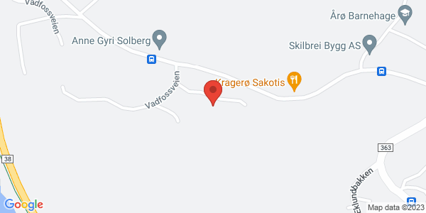 Kart som viser hvor arrangementet foregår