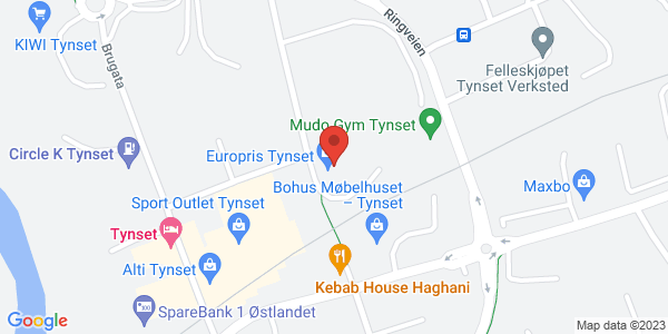 Map displaying event location