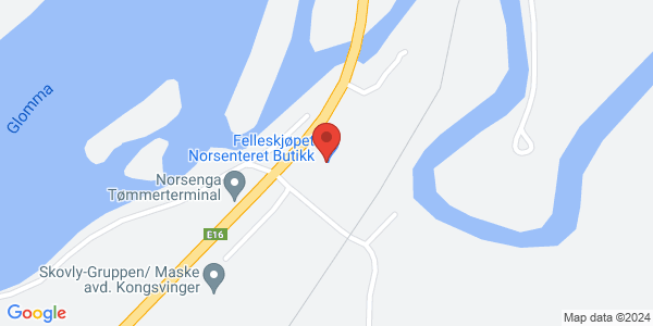 Map displaying event location