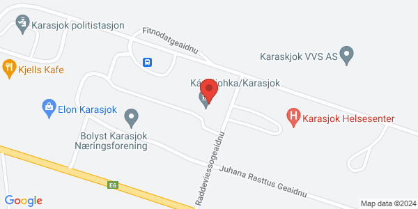 Map displaying event location