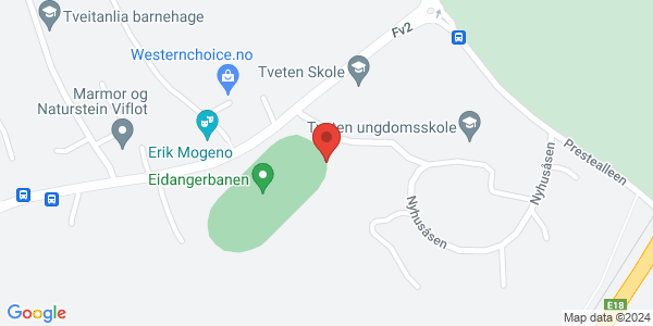 Map displaying event location