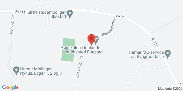 Map displaying event location