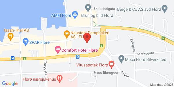 Map displaying event location