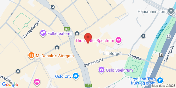 Map displaying event location