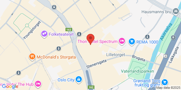 Map displaying event location