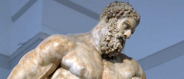 Muskelbunt, filosof, slukhals: Herakles i gammelgresk litteratur og kultur - foredrag av Silvio Bär
