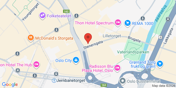 Map displaying event location