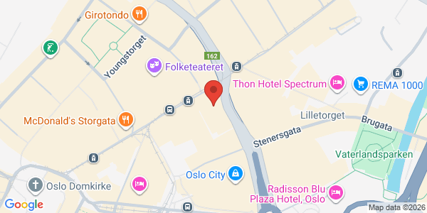 Map displaying event location