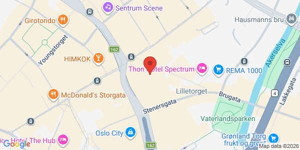 Map displaying event location