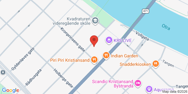 Map displaying event location