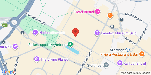 Map displaying event location