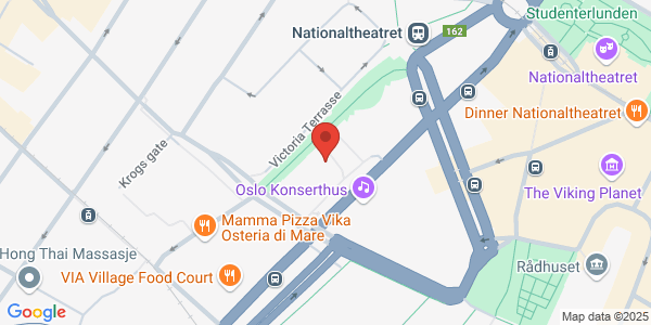 Map displaying event location