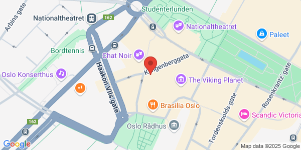 Map displaying event location