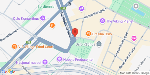 Map displaying event location