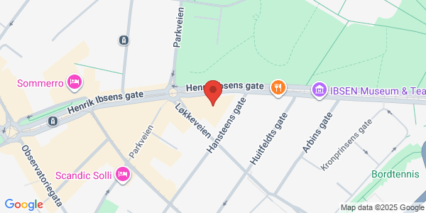 Map displaying event location