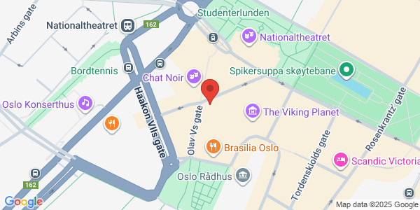 Map displaying event location