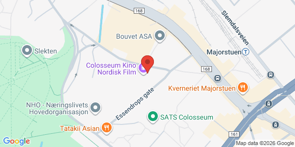 Map displaying event location